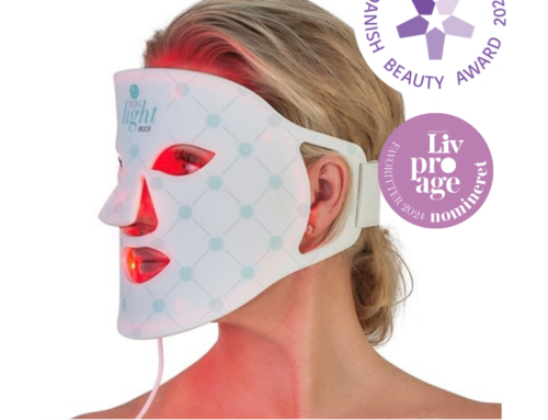Led ansigtsmaske- SKINlight PLUS Lysterapi Ansigt m. Infrarød